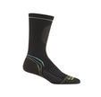 Wigwam Women’s Tech Pro Crew Socks, Lightweight, Black, M