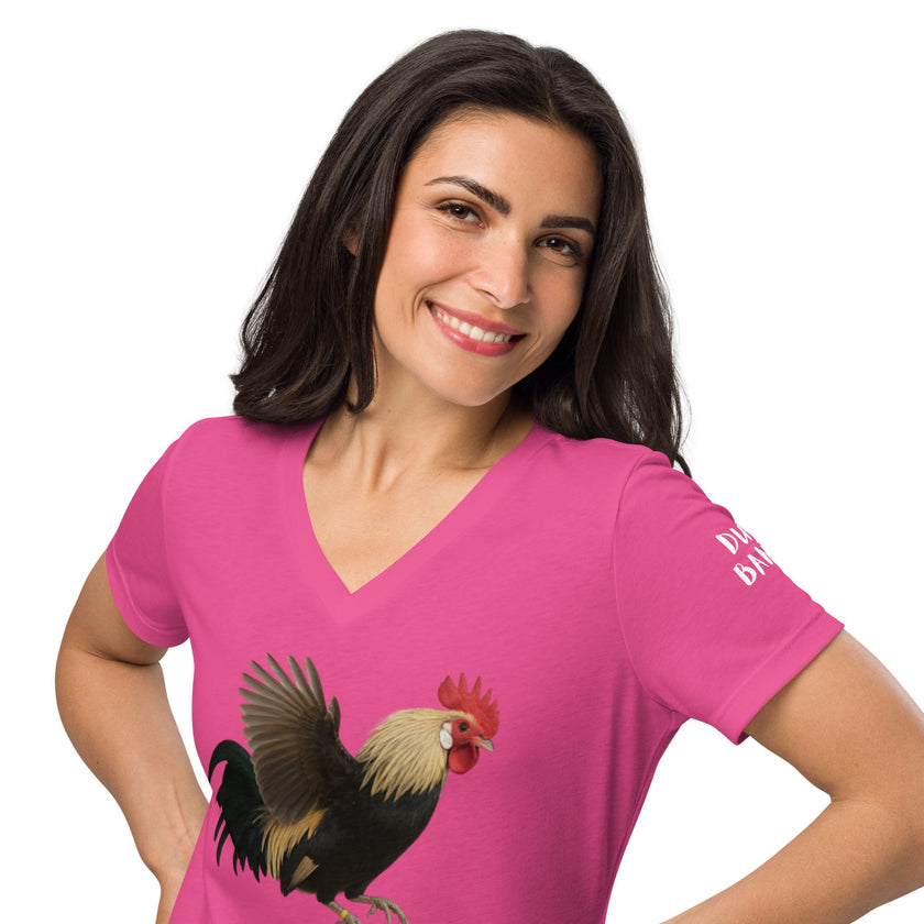 Dutch Bantam Women’s relaxed v-neck t-shirt