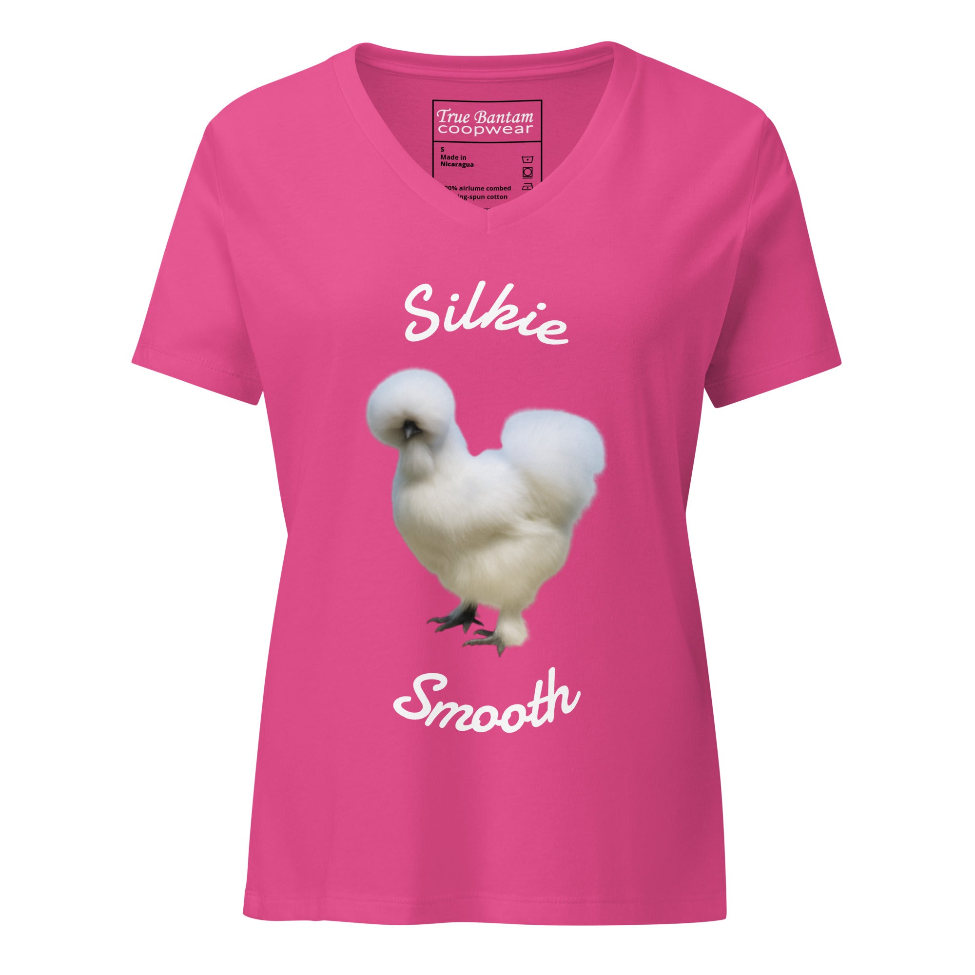 Silkie Smooth Women’s relaxed v-neck t-shirt