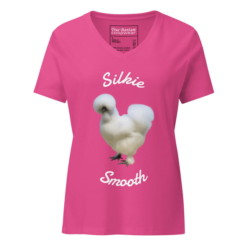 Silkie Smooth Women’s relaxed v-neck t-shirt