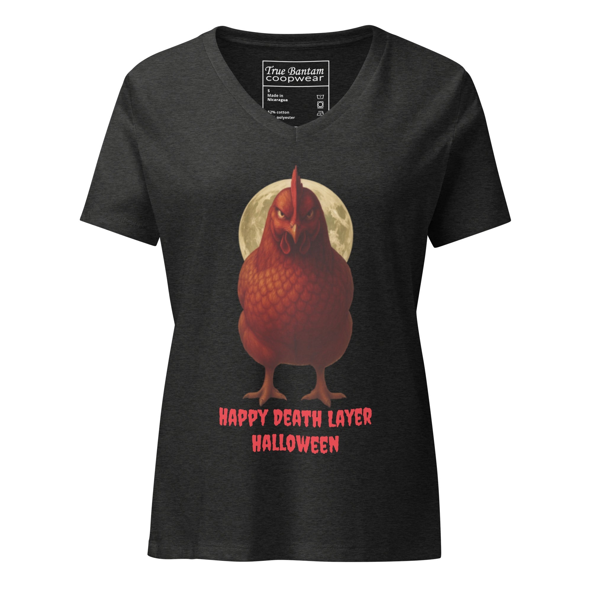 Halloween Death Layer Women’s relaxed v-neck t-shirt