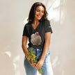Cochin Women’s relaxed v-neck t-shirt