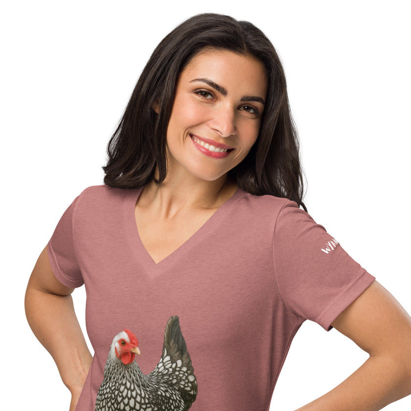 Wyandotte Women’s relaxed v-neck t-shirt