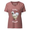 Silkie Smooth Women’s relaxed v-neck t-shirt