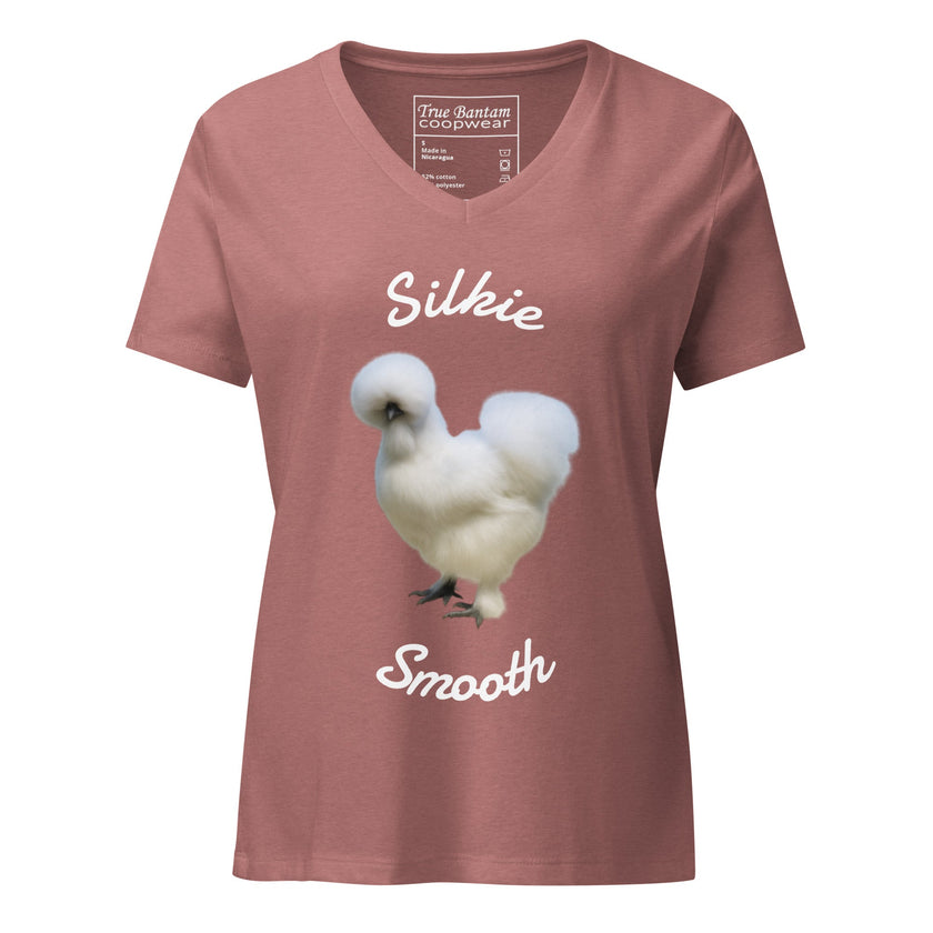 Silkie Smooth Women’s relaxed v-neck t-shirt