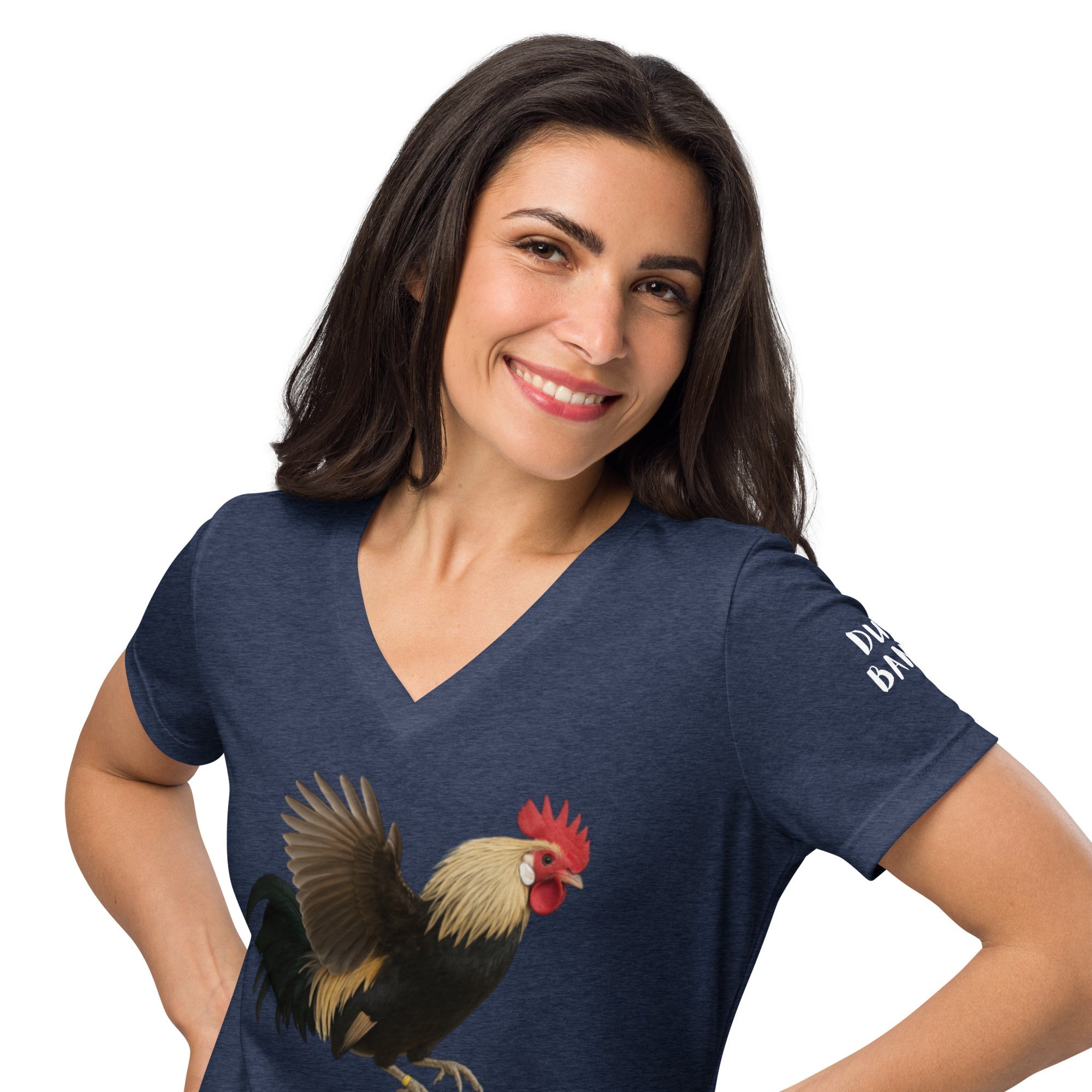 Dutch Bantam Women’s relaxed v-neck t-shirt
