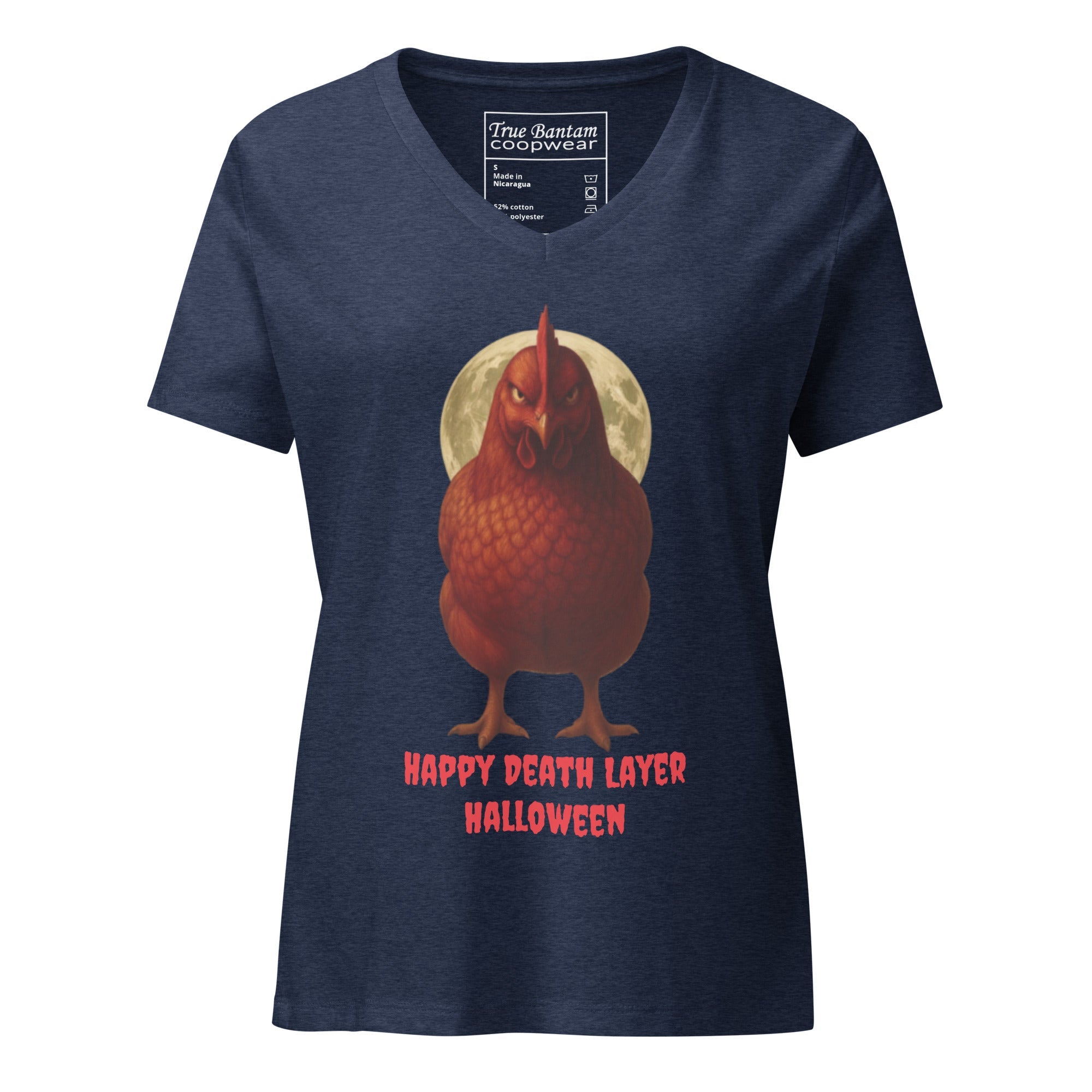 Halloween Death Layer Women’s relaxed v-neck t-shirt