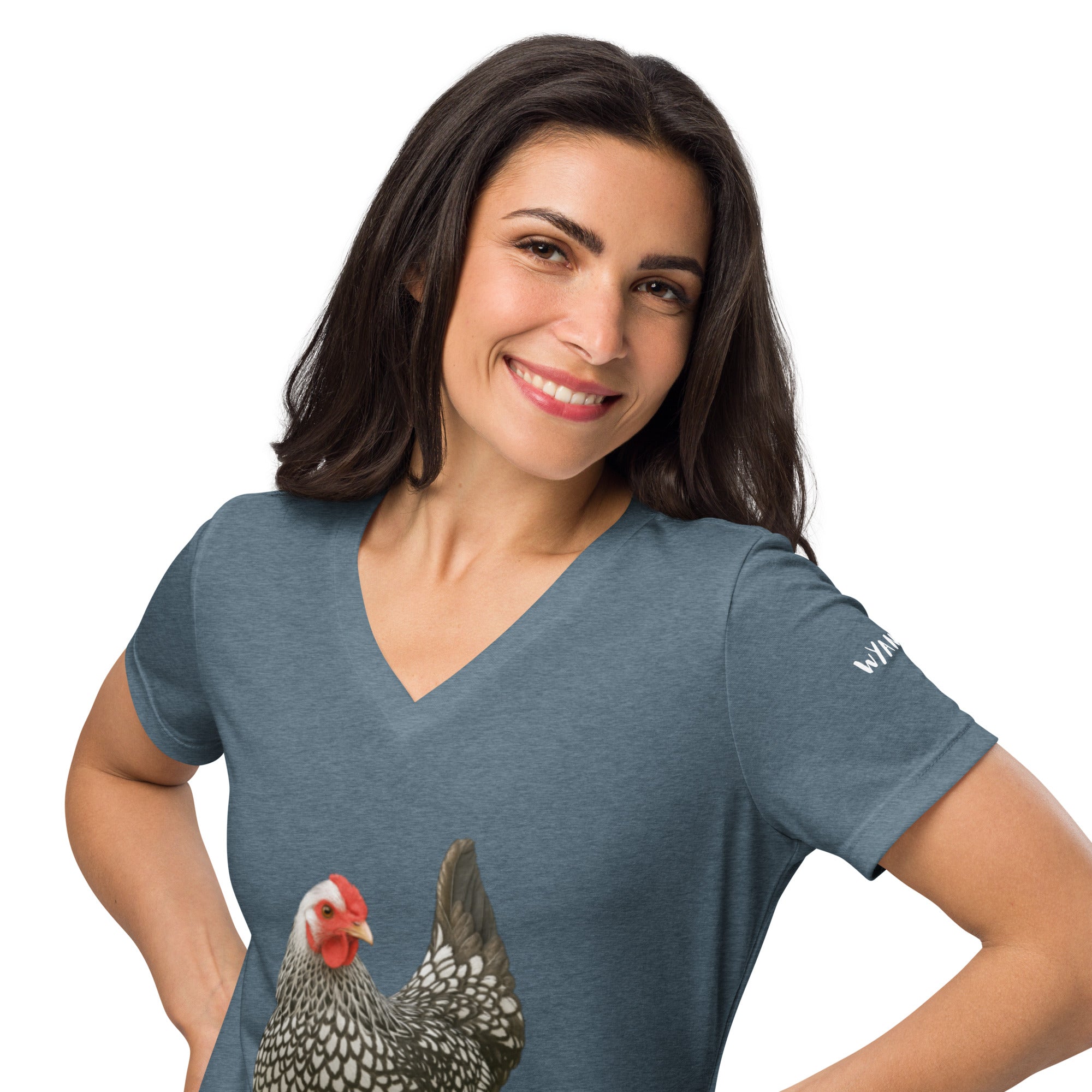 Wyandotte Women’s relaxed v-neck t-shirt