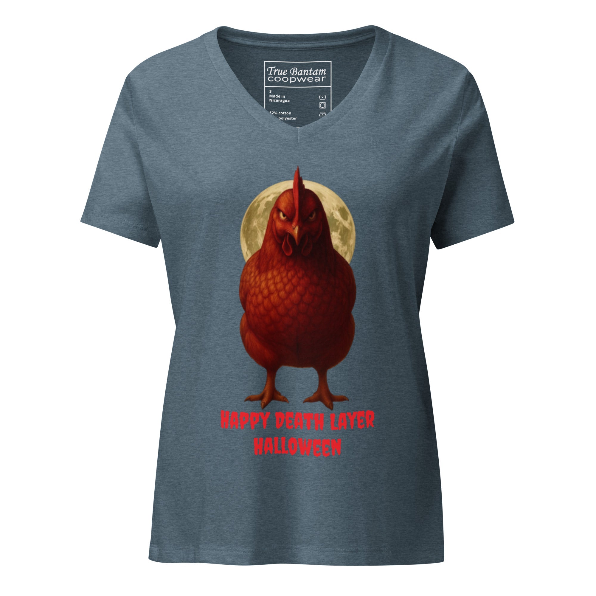 Halloween Death Layer Women’s relaxed v-neck t-shirt