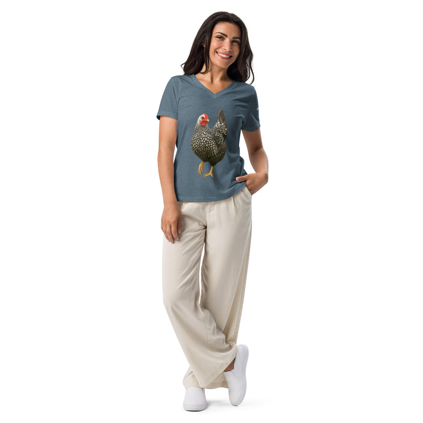 Wyandotte Women’s relaxed v-neck t-shirt