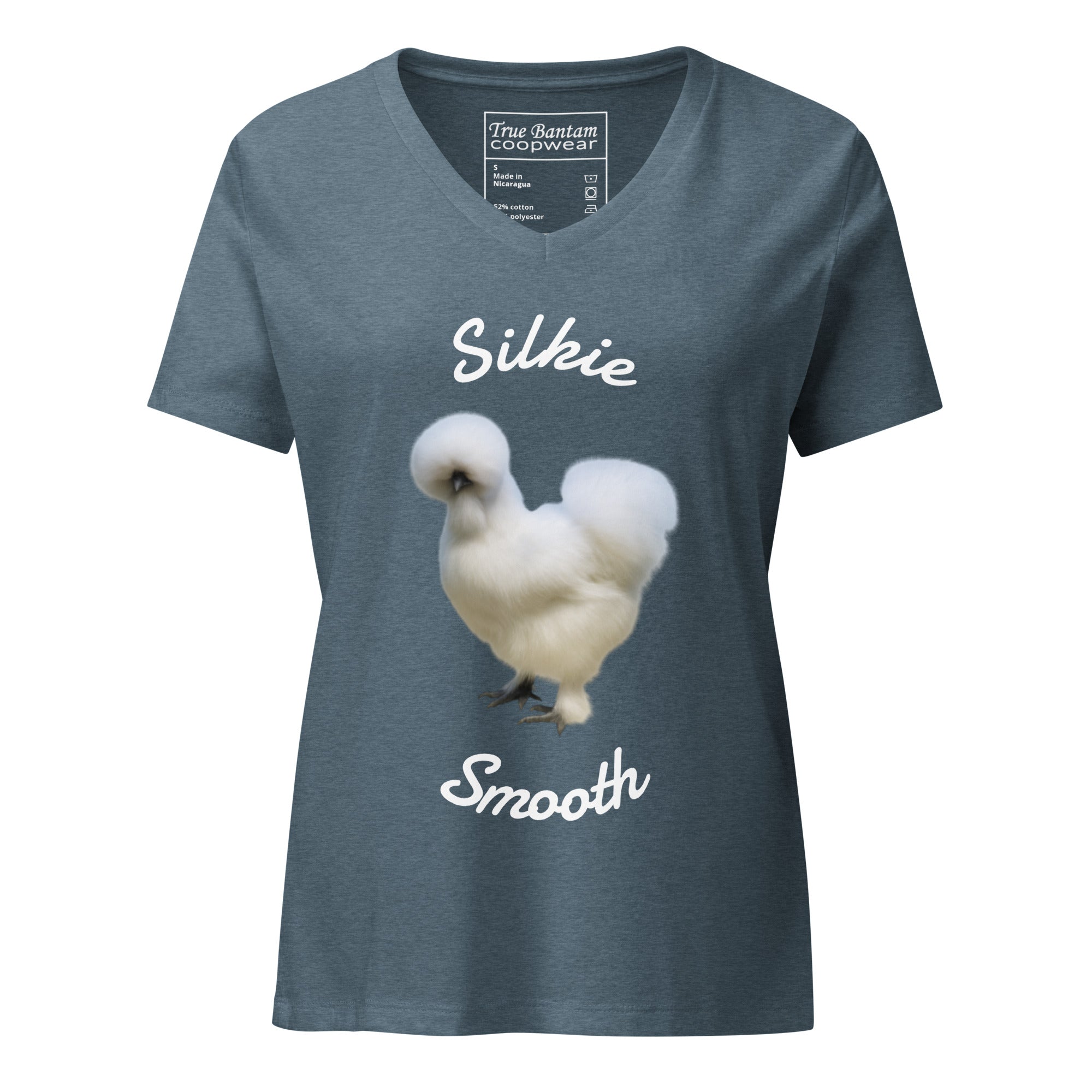 Silkie Smooth Women’s relaxed v-neck t-shirt