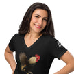Dutch Bantam Women’s relaxed v-neck t-shirt
