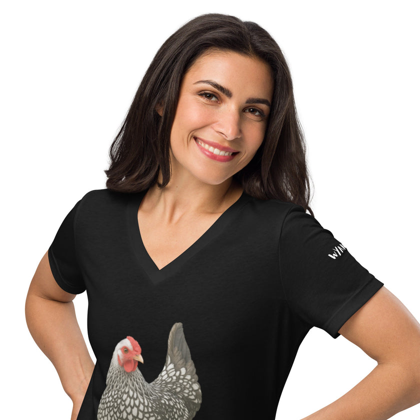 Wyandotte Women’s relaxed v-neck t-shirt