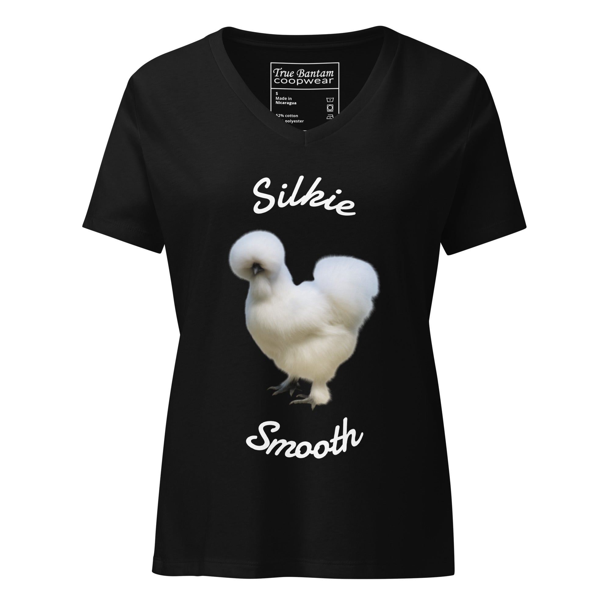 Silkie Smooth Women’s relaxed v-neck t-shirt