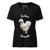 Silkie Smooth Women’s relaxed v-neck t-shirt