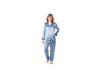 Women's  Mulberry Silk Pajama Set Twilight