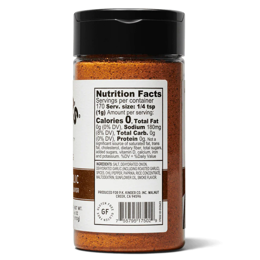 Kinder's Woodfired Garlic Seasoning
