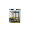 Woodland Scenics HO Pre-Wired Poles Double-Crossbar Utility System