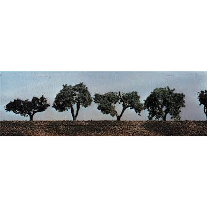 Woodland Scenics HO Small Tree Kits Deciduous Forked Trunk 2-1/4