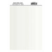 Woodland Scenics Model Graphics MG760 HO Dry Transfer Decals Stripes White NIB
