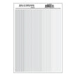 Woodland Scenics Model Graphics MG764 HO Dry Transfer Decals Stripes Silver NIB