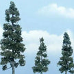 Woodland Scenics Ready Made Premium Trees Deciduous Juniper 1 Each: 5-1/8, 2-5/8 & 3-1/2