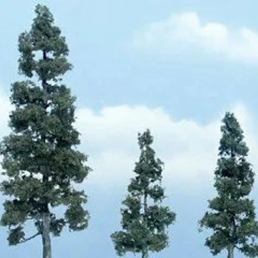Woodland Scenics Ready Made Premium Trees Deciduous Juniper 1 Each: 5-1/8, 2-5/8 & 3-1/2