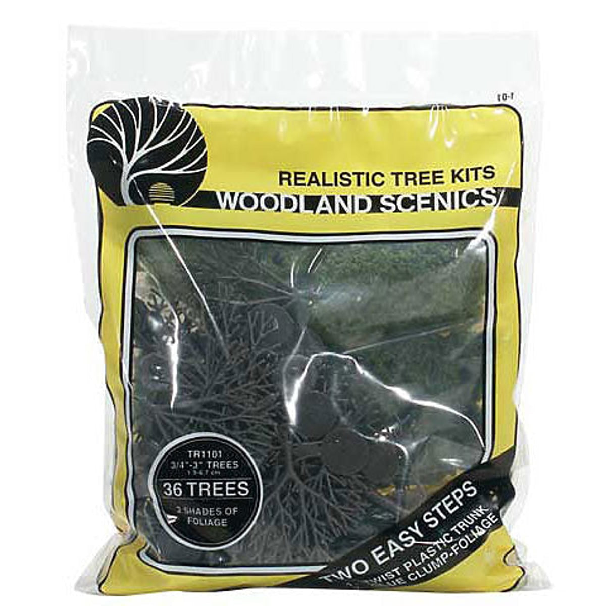 Woodland Scenics Realistic Trees Kits Green Deciduous Medium Green 3 to 7