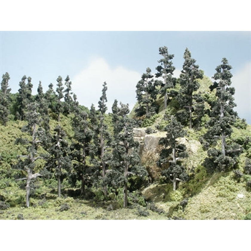 Woodland Scenics Realistic Trees Kits Pines Conifer Green 4 to 6