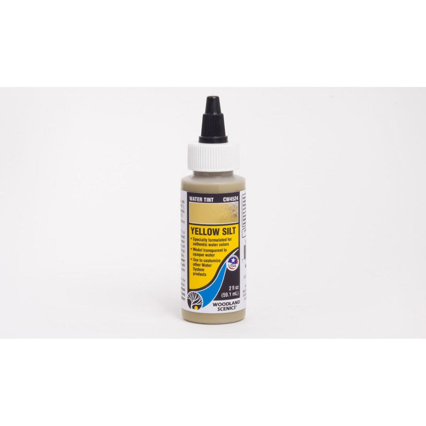 Woodland Scenics Water Tint Water System Yellow Silt 2oz 59.1mL