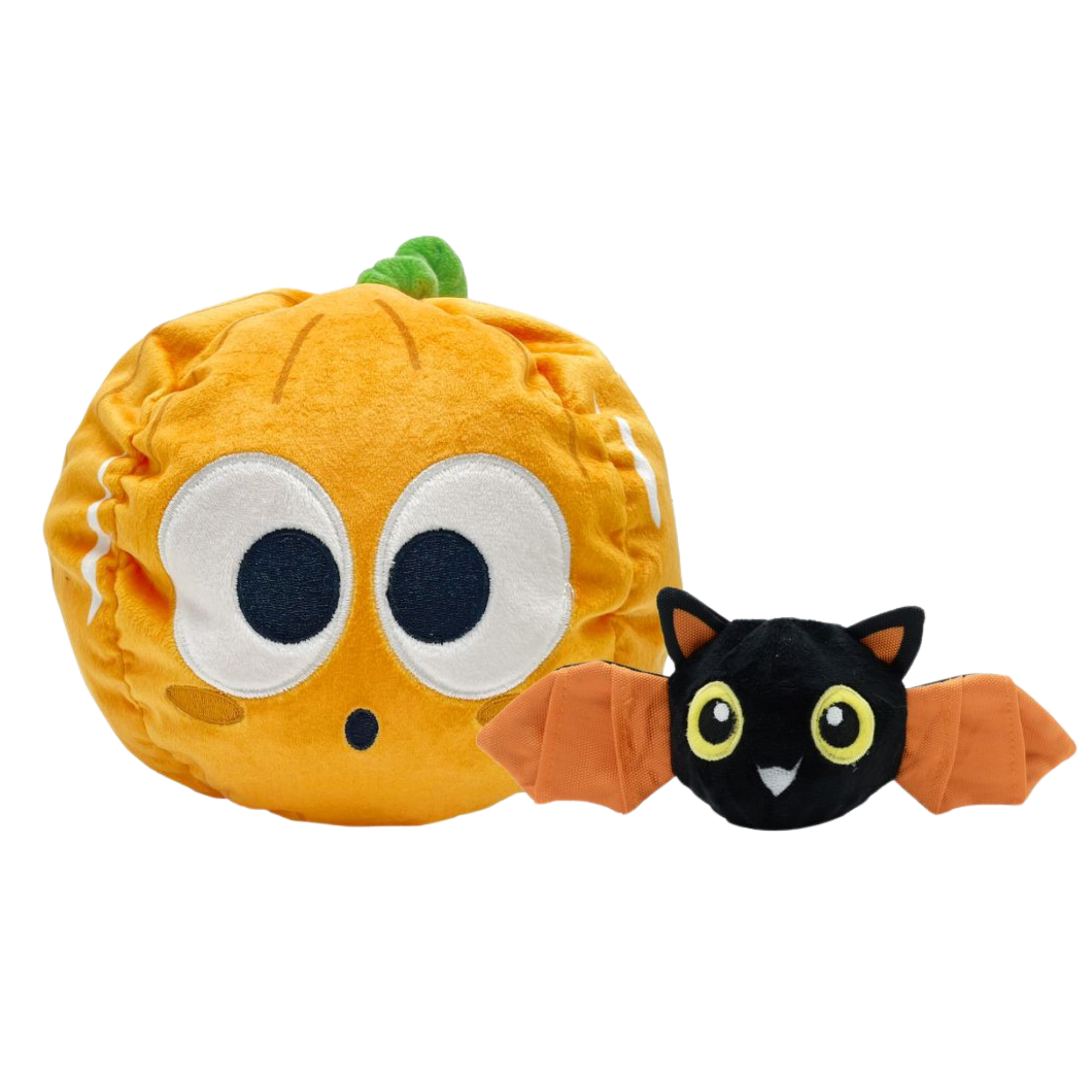 Spooked Pumpkin | Rip'n Reveal 3 in 1 Plush Dog Toy
