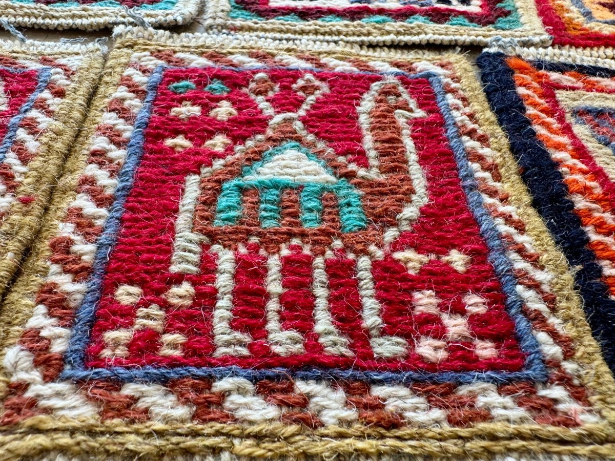 Wool Kilim Coasters 4