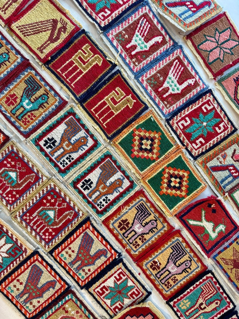 Wool Kilim Coasters 4