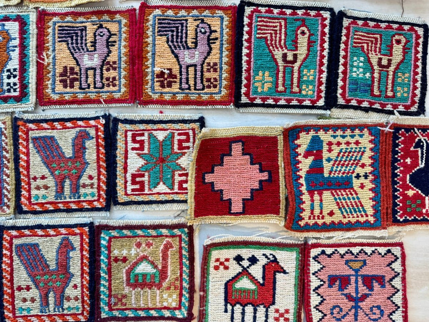 Wool Kilim Coasters 4