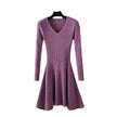 Woolen Skirt Base Knitting Women's Dress