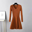 Woolen Skirt Base Knitting Women's Dress