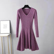 Woolen Skirt Base Knitting Women's Dress