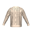 Beige Bogolan Knitted Cardigan