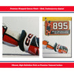 ALEXANDER OVECHKIN RECORD BREAKING GOAL #895 NHL WASHINGTON NHL LICENSED COLLECTIBLE WRAPPED CANVAS POSTER MEMORABILIA WALL ART CAPITALS HOCKEY THE GREAT 8 (20