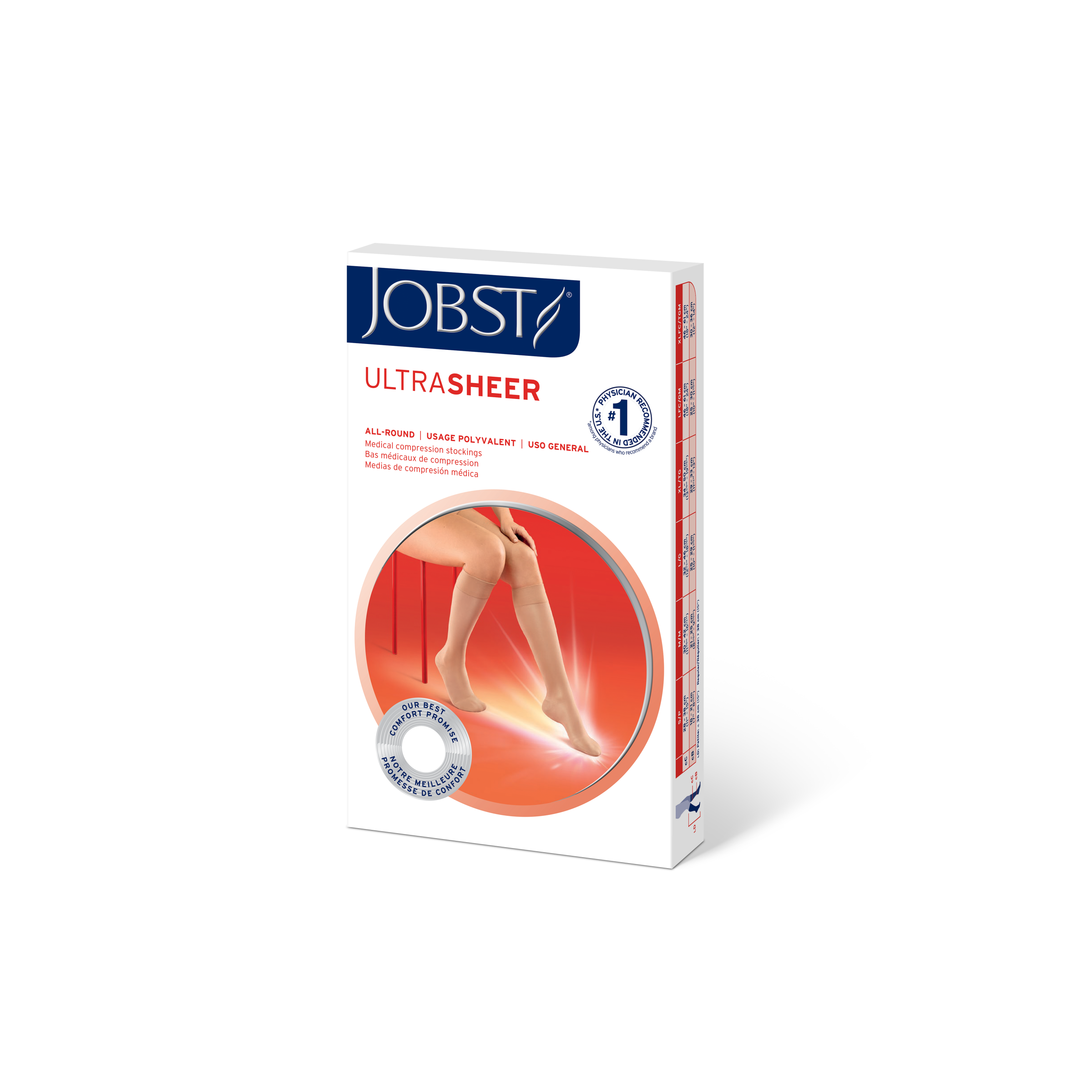 JOBST UltraSheer 20-30 mmHg Knee High