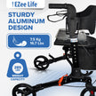 EZee Life X Frame Rollator CH3011 | Lightweight 4-Wheel Walker with Seat Canada