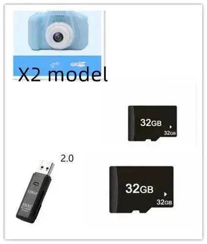 X2 HD Mini Children Cartoon Kids Digital Camera