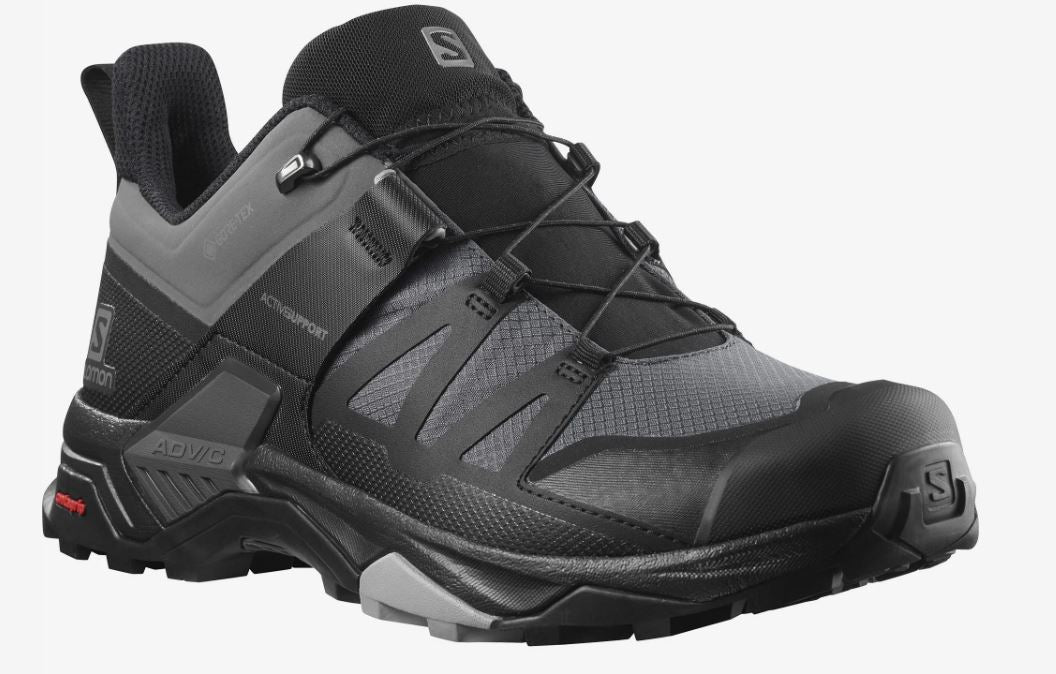 Salomon Mens X Ultra 4 GTX Waterproof Hiking Shoes