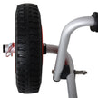Soozier Kayak Cart Dolly with Flat-Free Wheels and Aluminum Frame for Kayaks, Canoes, Paddleboards, Folding Design, Silver