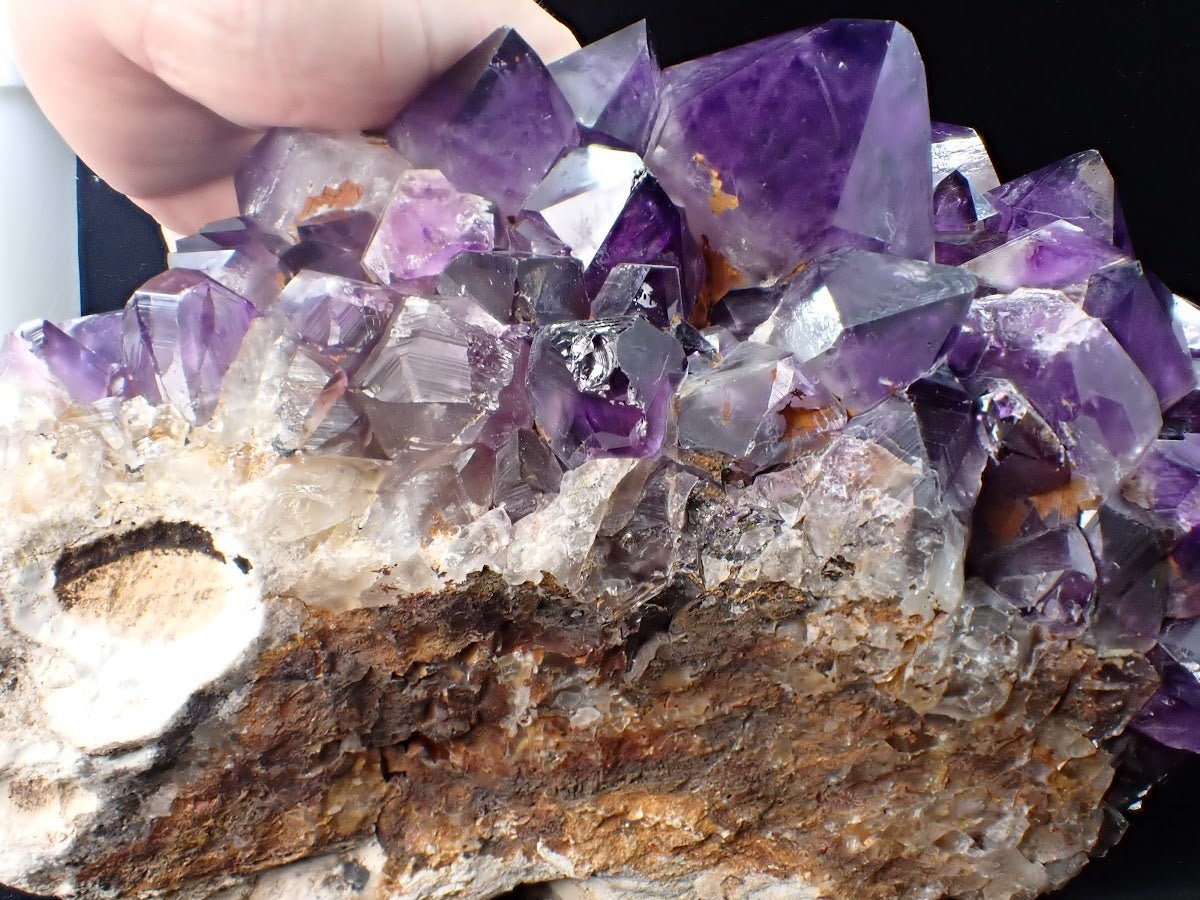 XL Amethyst Cluster with Phantom Zoning – Congo 23 lbs, 12.5