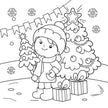 Christmas Coloring for Toddlers (Spiral Edition)