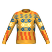 Yellow Kente Knitted Sweater