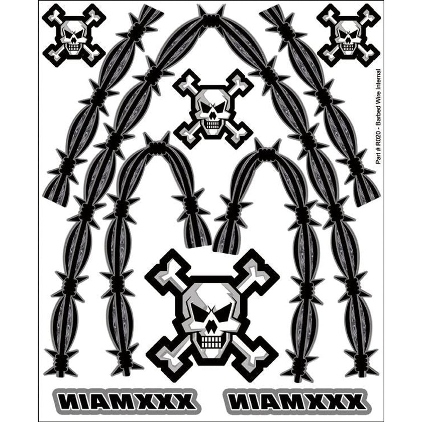 XXX Main R020 Barbed Wire Internal Graphic NIB