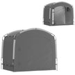 Outsunny Bike Storage Shed Tent, Portable and Waterproof with 210D Oxford Fabric and Carry Bag for 3-4 Bicycles, Dark Grey