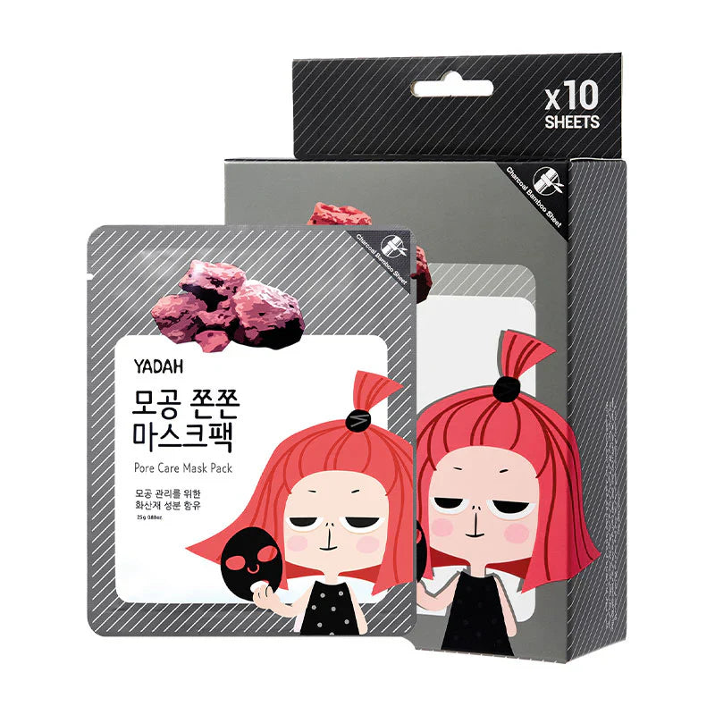 Yadah Pore Care Mask Pack 25g - 1 BOX / 10 PCS